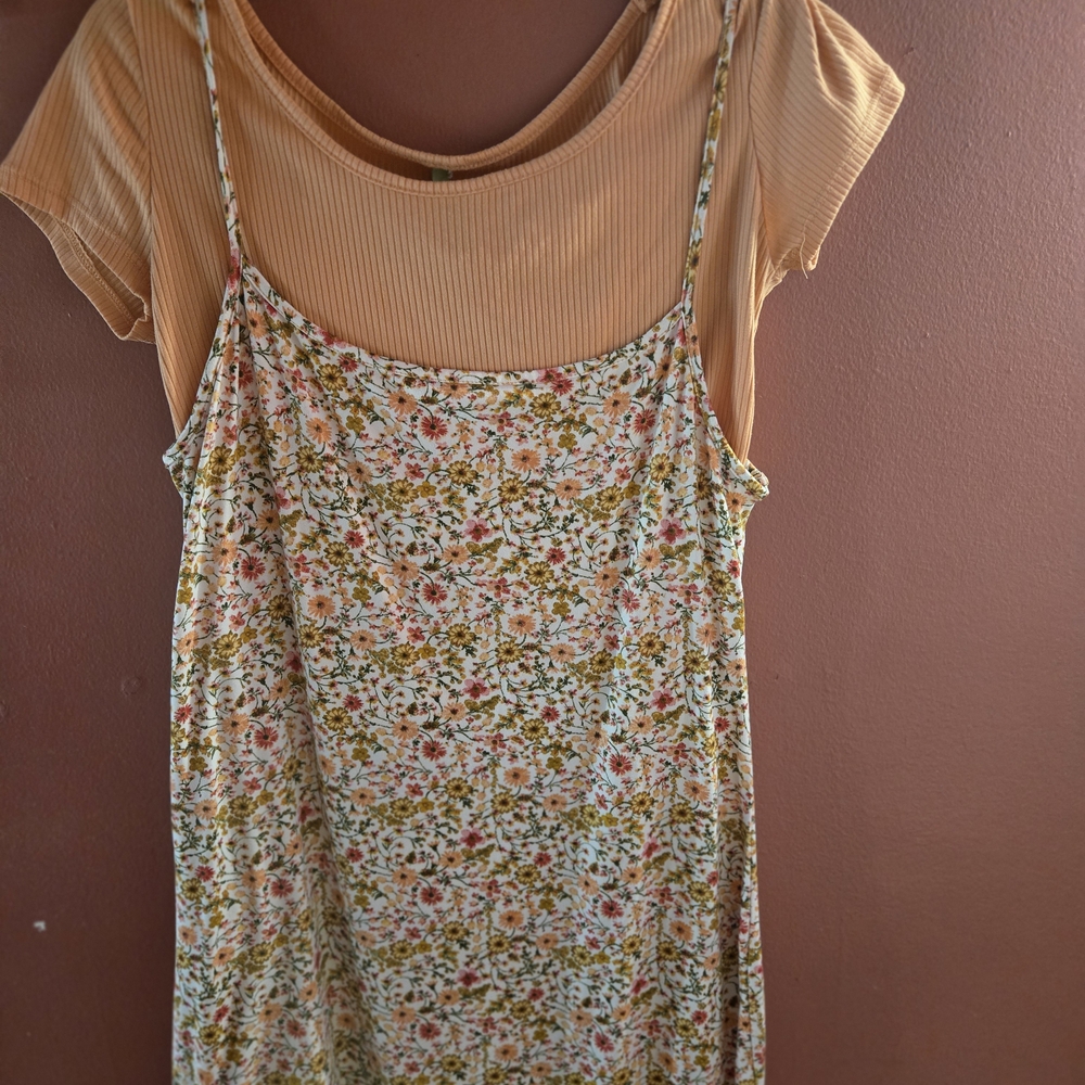 Floral Layered Women Dress
